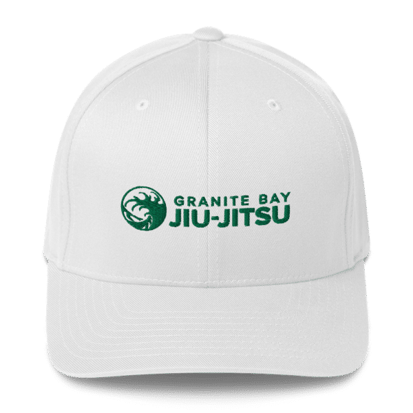 Closed Back Structured Cap White Front 61B40D1Cbe84B