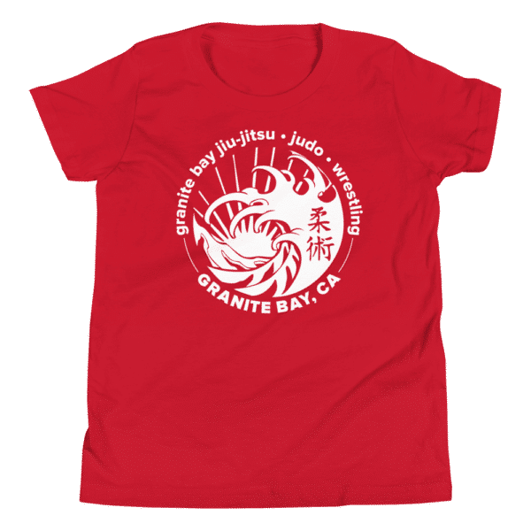 Youth Staple Tee Red Front 61B438F7Aada7