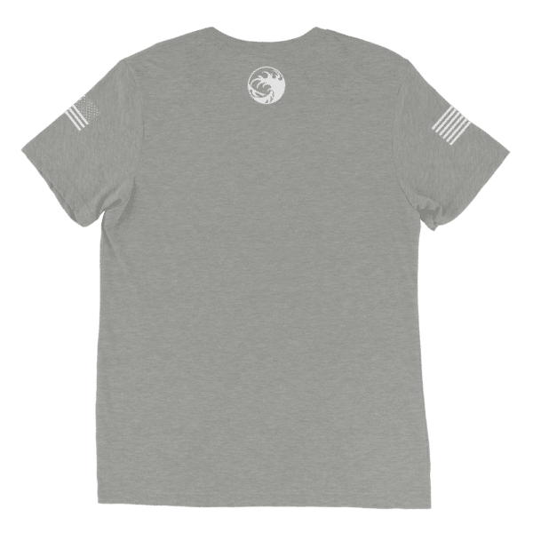 Unisex Tri Blend T Shirt Athletic Grey Triblend Back 64Fb797B1B94F